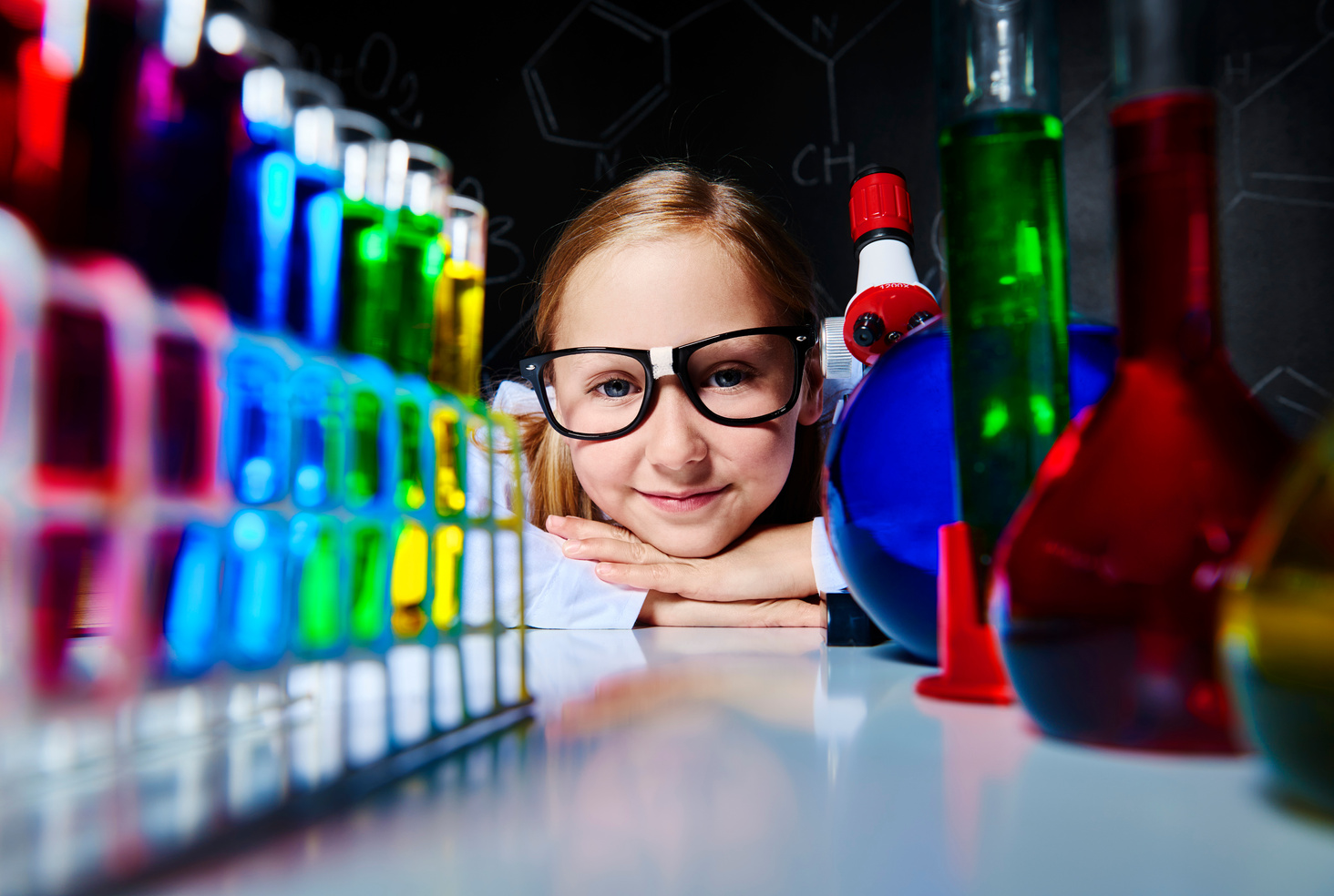 Kid in Lab